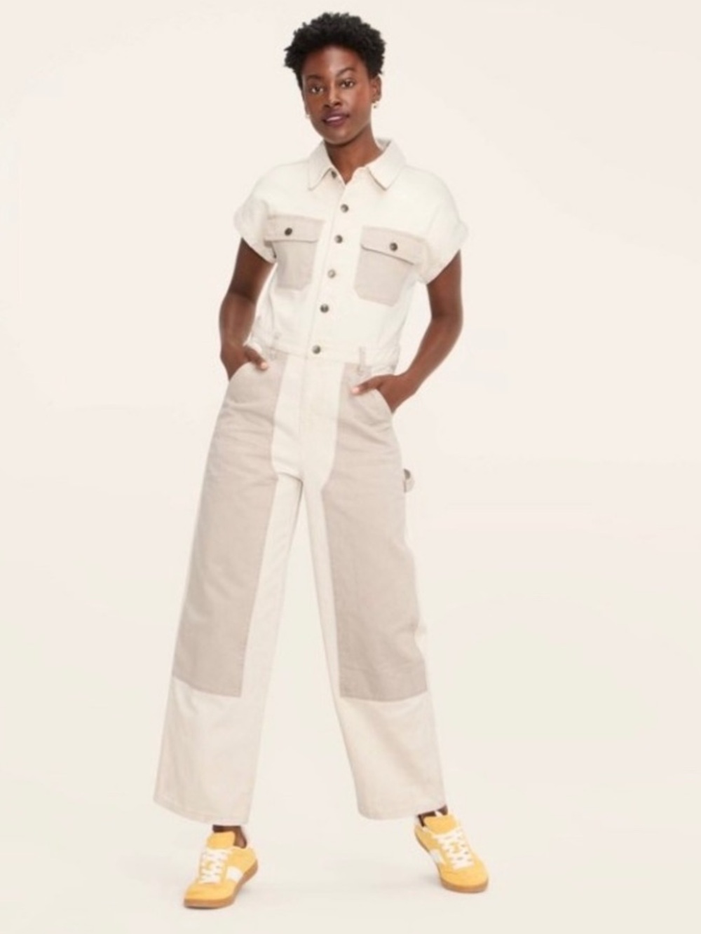 NWT Woolrich For Target Short Sleeve Western Jumpsuit Size 10 Utility Style
